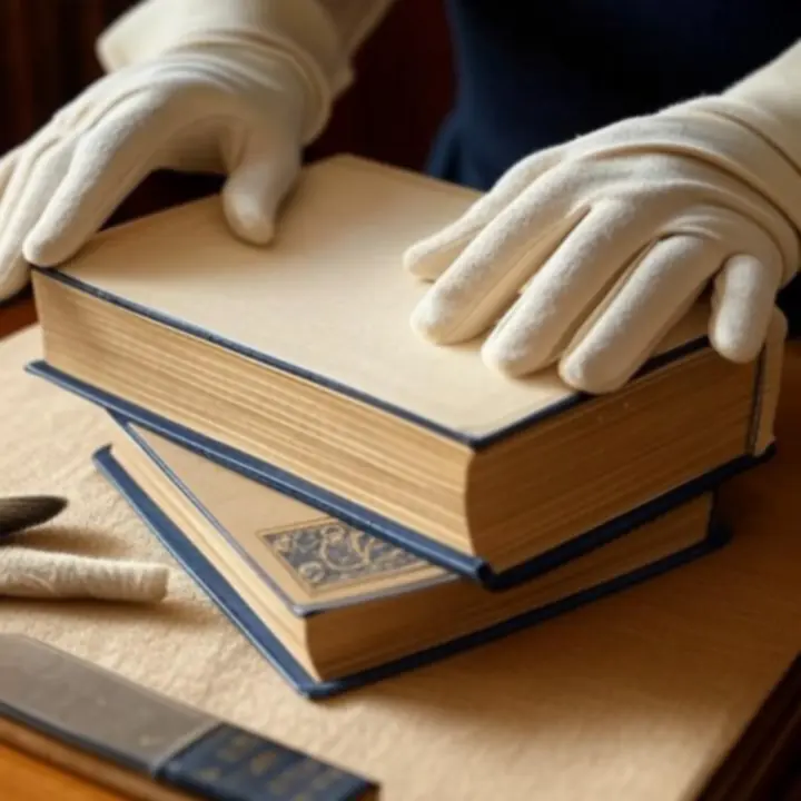 Demonstracja technik konserwacji i pielęgnacji książek